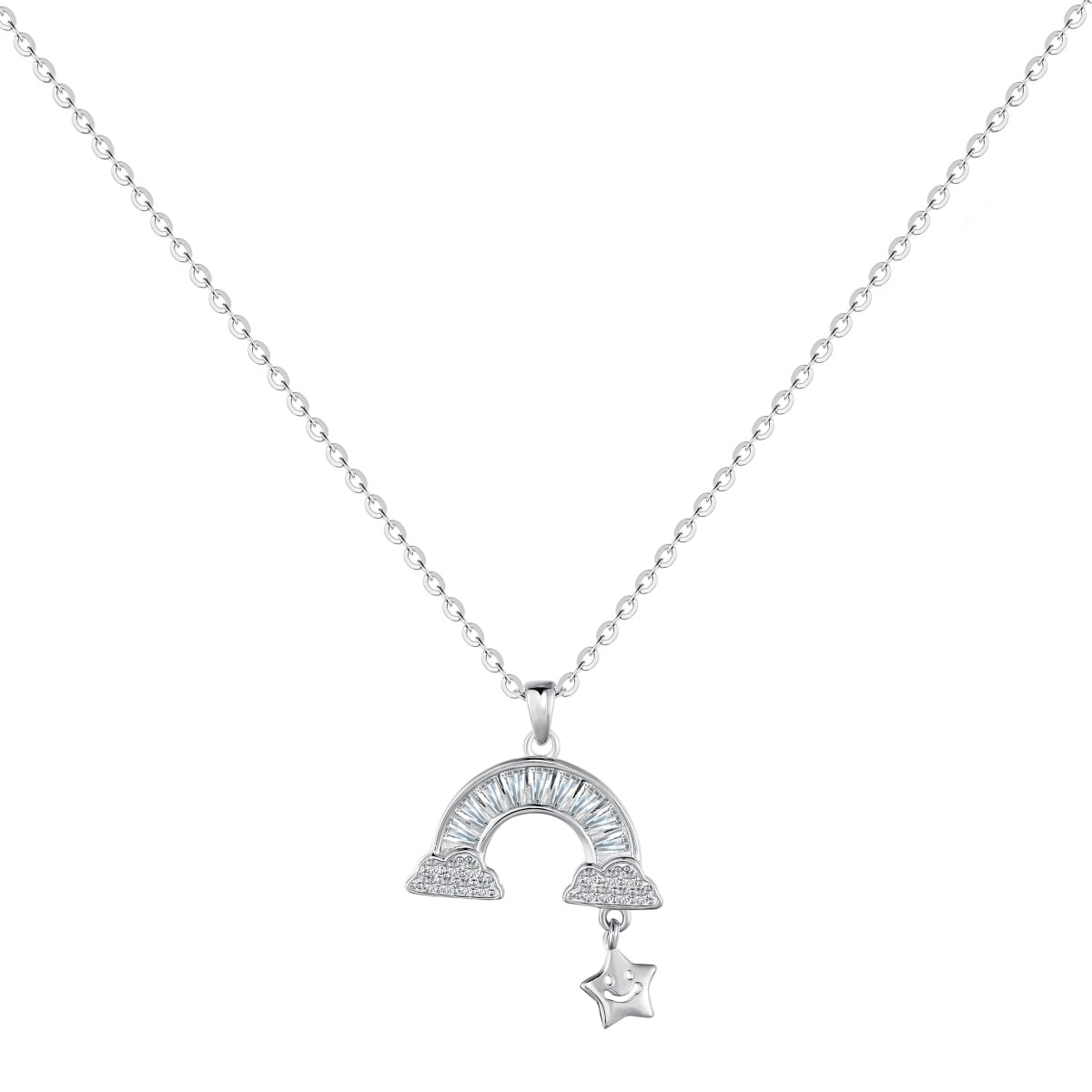 [Perla Lux]Unique Rainbow Star Necklace