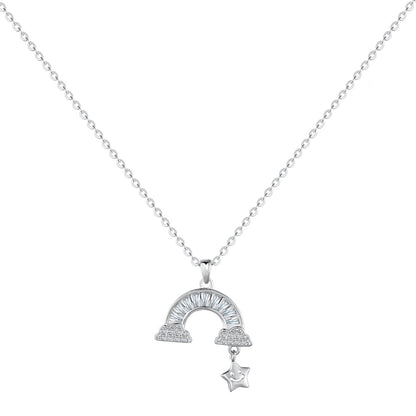 [Perla Lux]Unique Rainbow Star Necklace