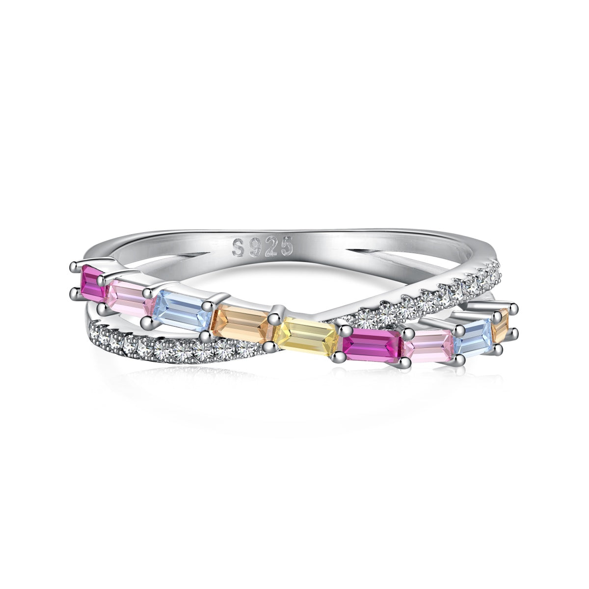 [Perla Lux]Energetic Elegant Radiant Cut Party Ring