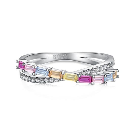 [Perla Lux]Energetic Elegant Radiant Cut Party Ring