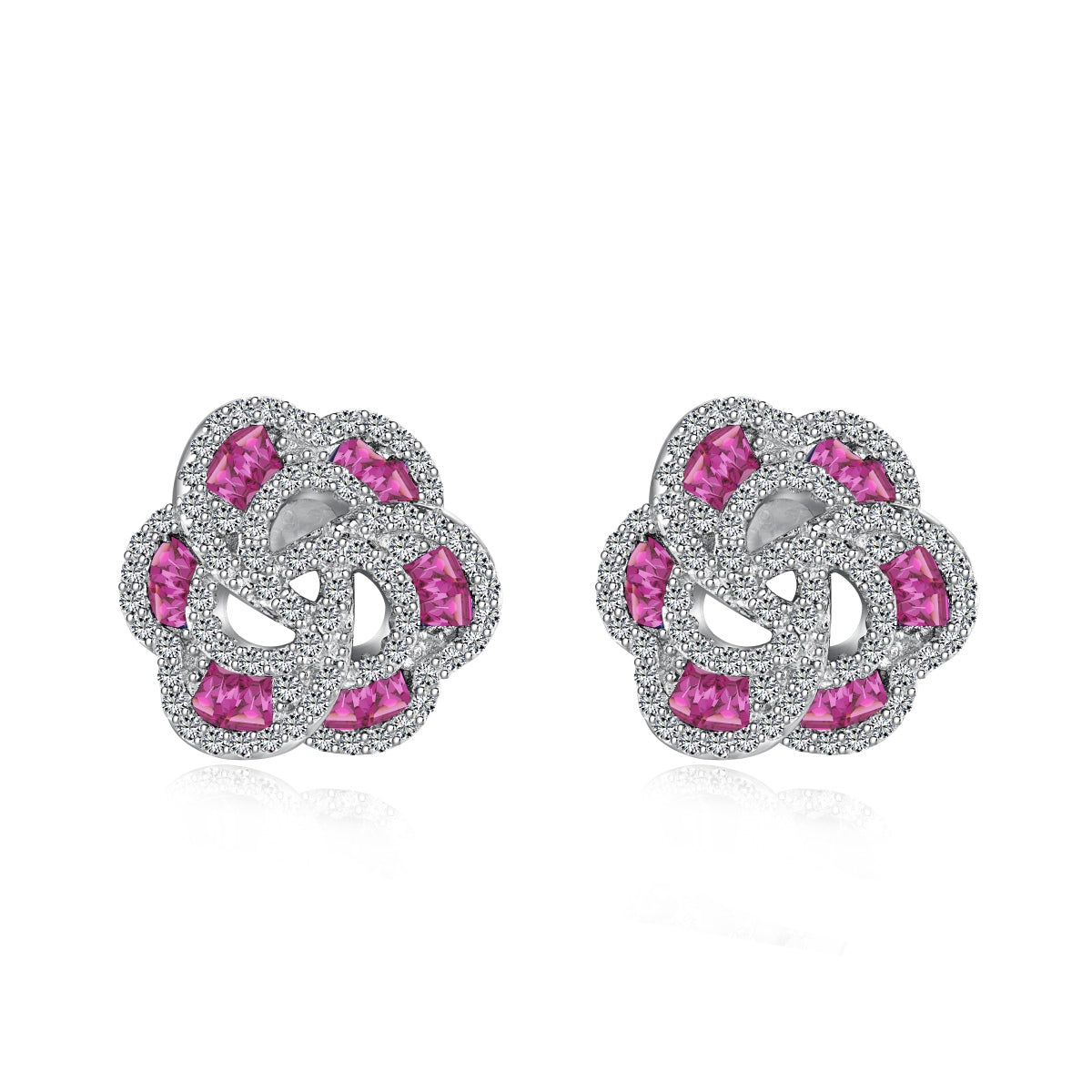 [Perla Lux]Exquisite Flower Shape Daily Earrings