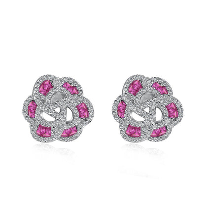 [Perla Lux]Exquisite Flower Shape Daily Earrings