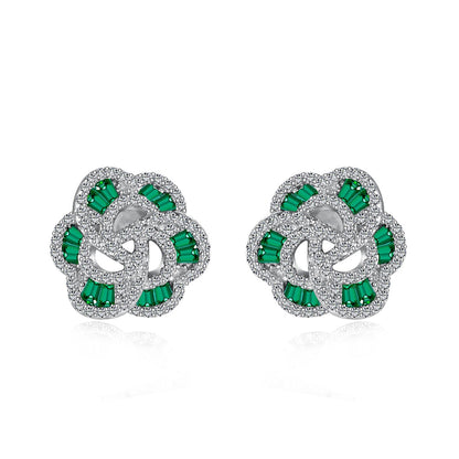 [Perla Lux]Exquisite Flower Shape Daily Earrings