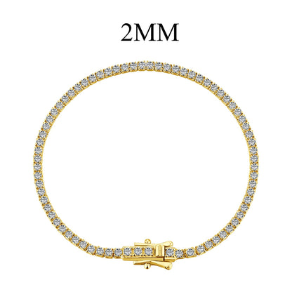 [Perla Lux]Radiant Colorful Round Cut Party Bracelet