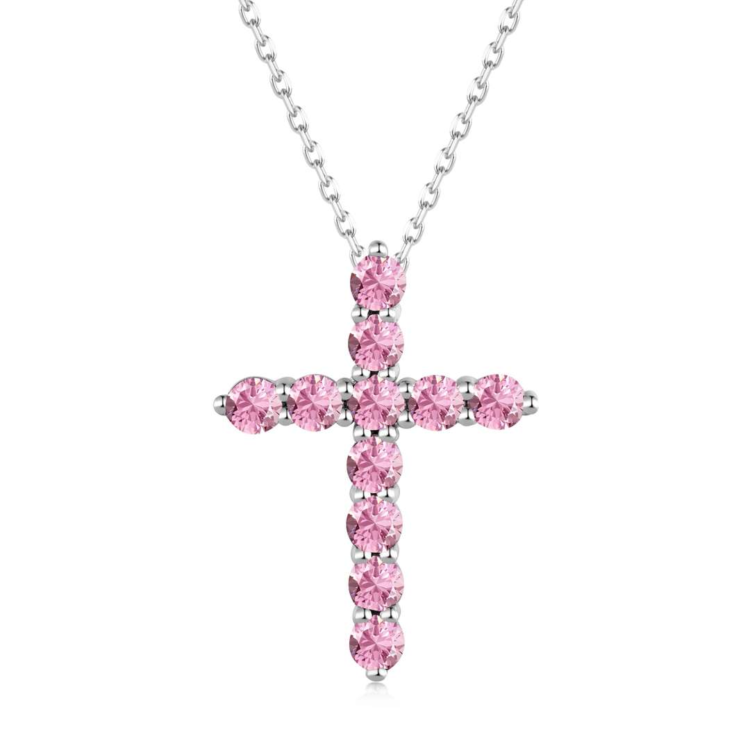 [Perla Lux]Unique Cross Shape Necklace