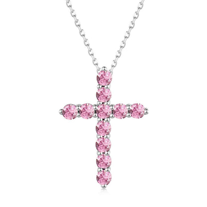 [Perla Lux]Unique Cross Shape Necklace