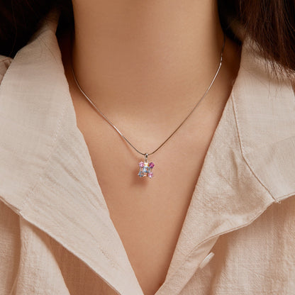 [Perla Lux]Gorgeous Multi Colorful Necklace