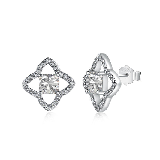 [Perla Lux]Elegant Star Shape Princess Cut Daily Earrings
