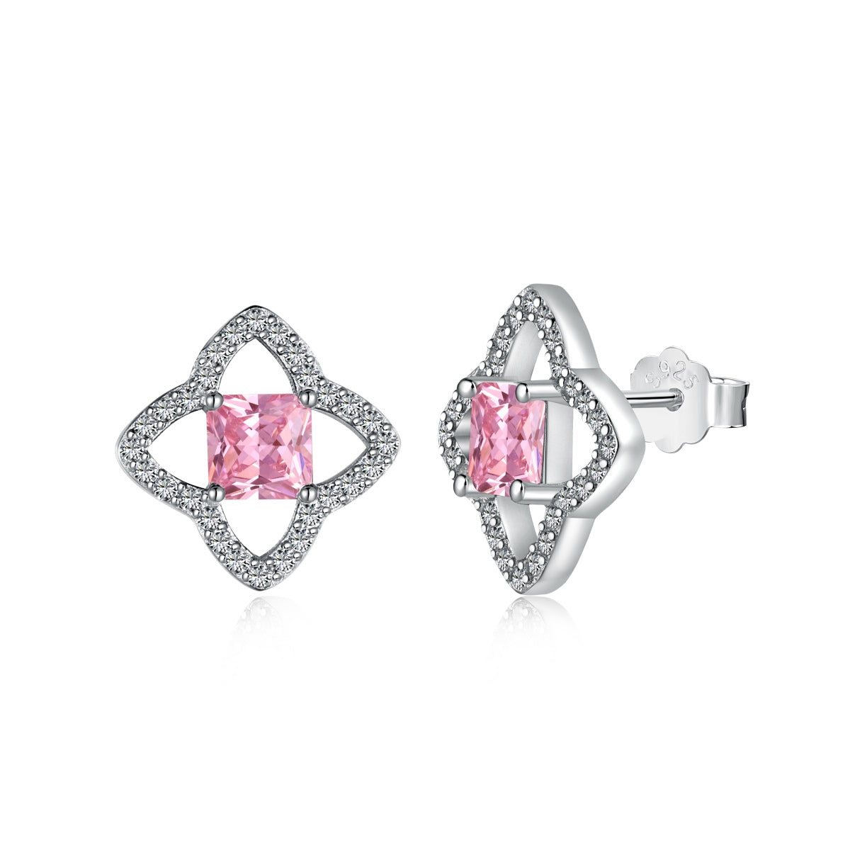 [Perla Lux]Elegant Star Shape Princess Cut Daily Earrings
