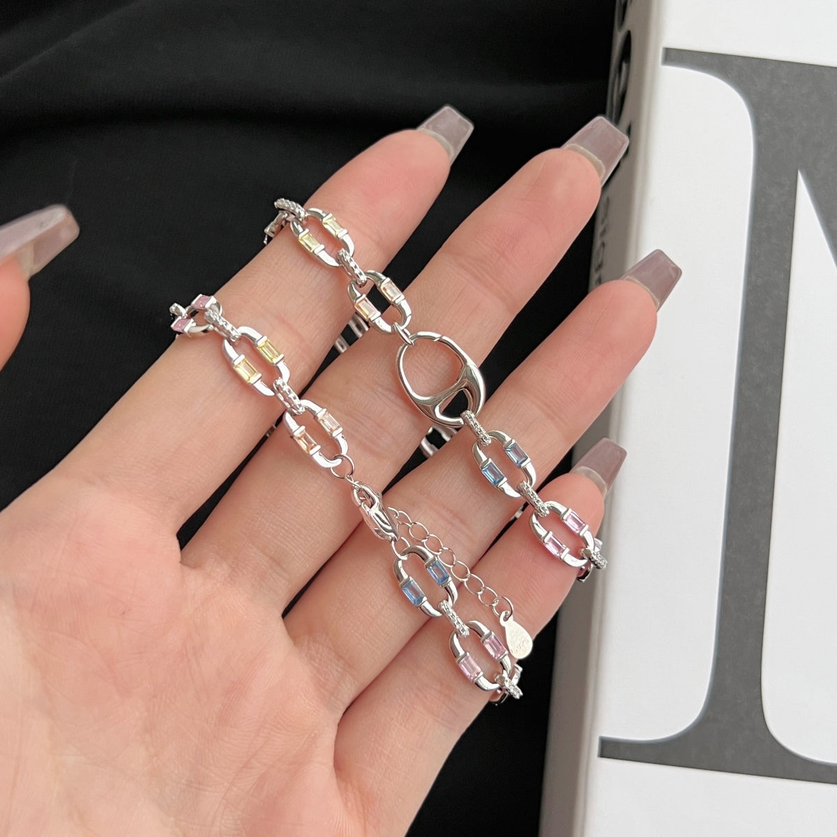 [Perla Lux]Dazzling Colorful Daily Bracelet
