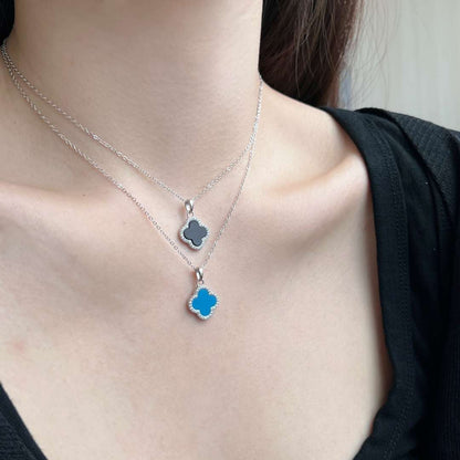 [Perla Lux]Dainty Flower Shape Necklace