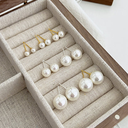 [Perla Lux]Delicate Pearl Earrings