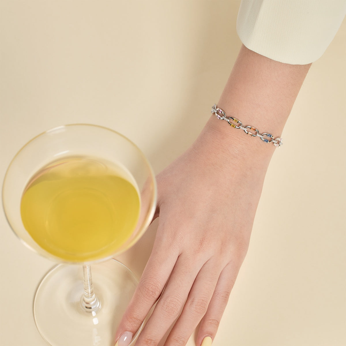 [Perla Lux]Dazzling Colorful Daily Bracelet