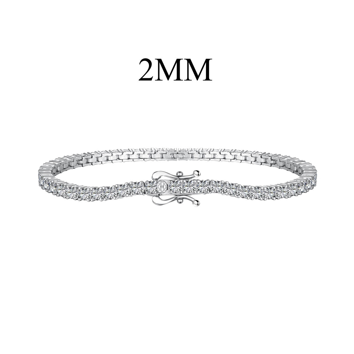 [Perla Lux]Dazzling Exquisite Round Cut Daily Bracelet