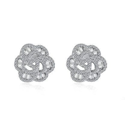[Perla Lux]Exquisite Flower Shape Daily Earrings