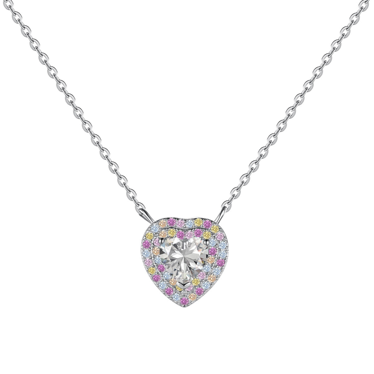 [Perla Lux]Exquisite Heart Shape Necklace