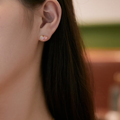 [Perla Lux]Dazzling Elegant Heart Cut Lover Earrings