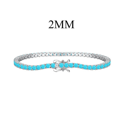 [Perla Lux]Dazzling Exquisite Round Cut Daily Bracelet