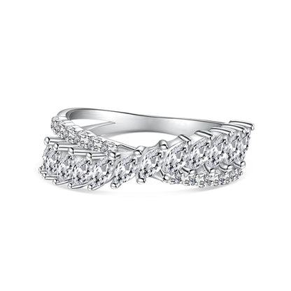 [Perla Lux]Unique Colorful Marquise Cut Daily Ring