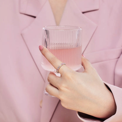 [Perla Lux]Exquisite Colorful Round Cut Party Ring