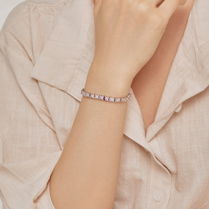 [Perla Lux]Unique Colorful Flower Shape Daily Bracelet