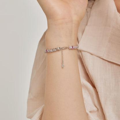 [Perla Lux]Unique Colorful Flower Shape Daily Bracelet