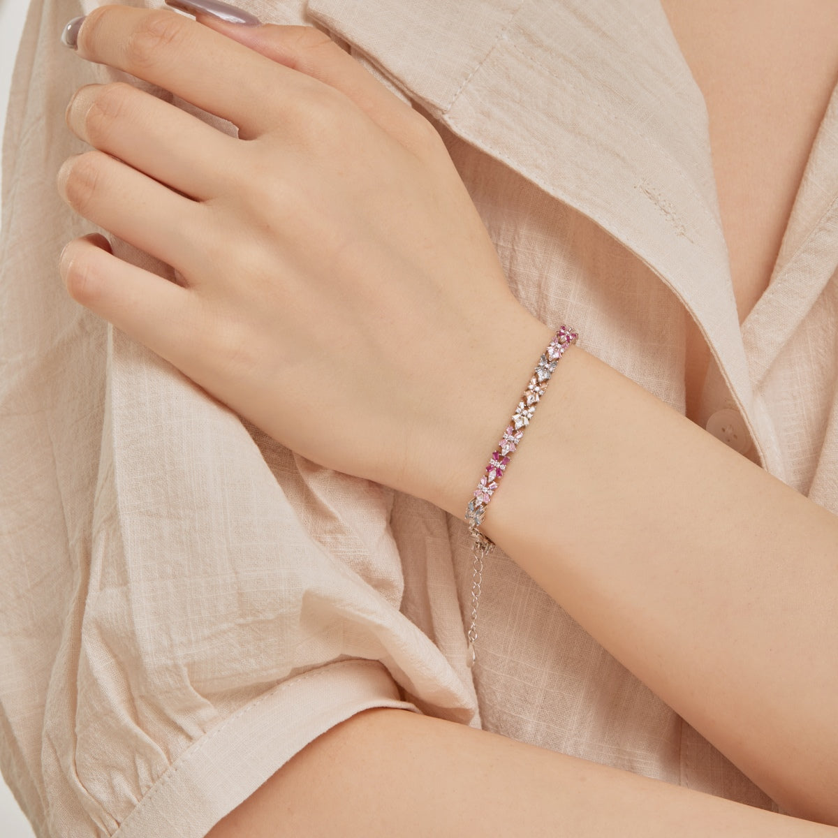 [Perla Lux]Unique Colorful Butterfly Shape Party Bracelet