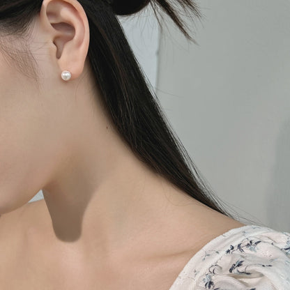[Perla Lux]Delicate Pearl Earrings