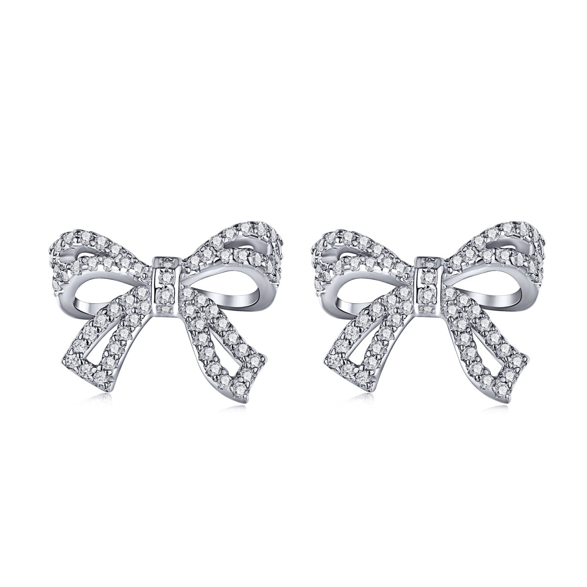 [Perla Lux]Dainty Bow Shape Earrings
