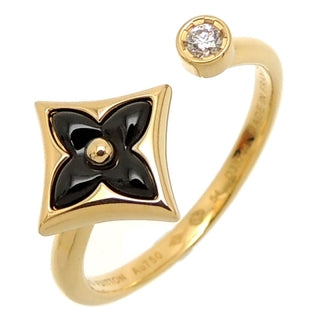 [Perla Lux]STAR 1 DIAMOND OPEN RING