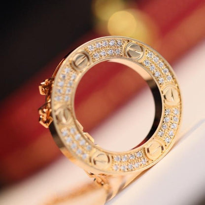 [Perla Lux]LOVE NECKLACE ADJUSTABLE ROSE GOLD