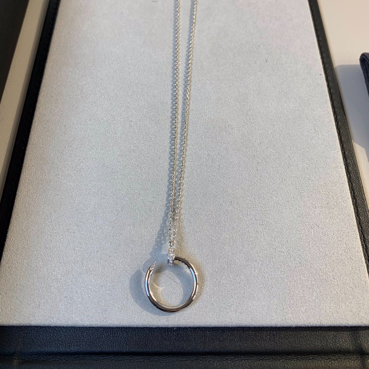 [Perla Lux]JUSTE NECKLACE SILVER