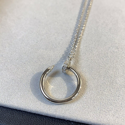 [Perla Lux]JUSTE NECKLACE SILVER