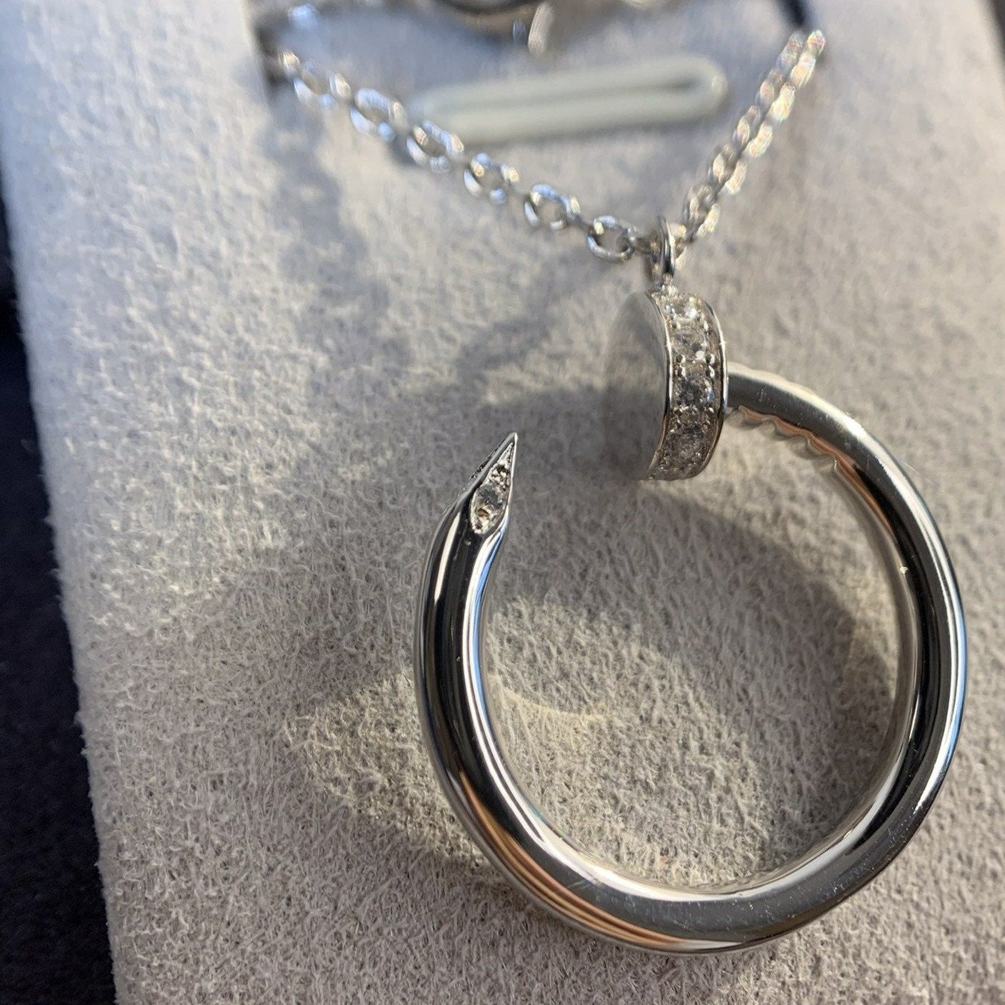 [Perla Lux]JUSTE NECKLACE SILVER