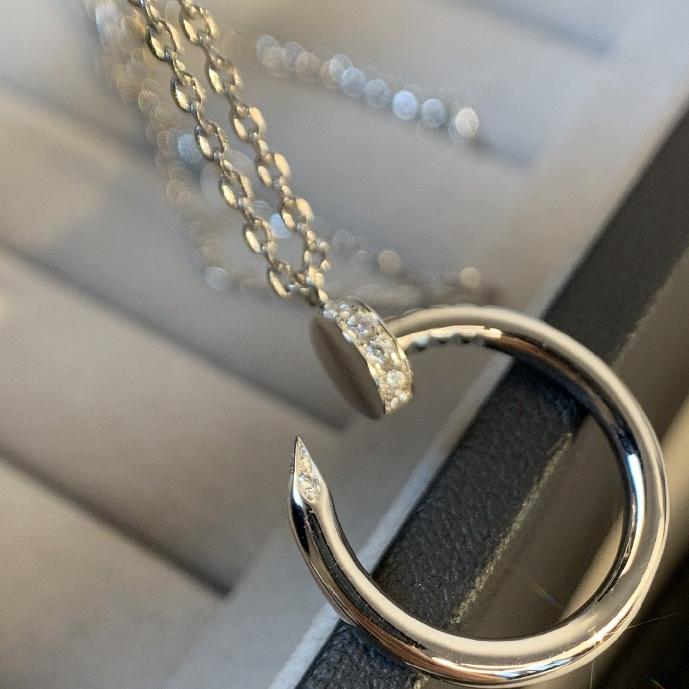 [Perla Lux]JUSTE NECKLACE SILVER