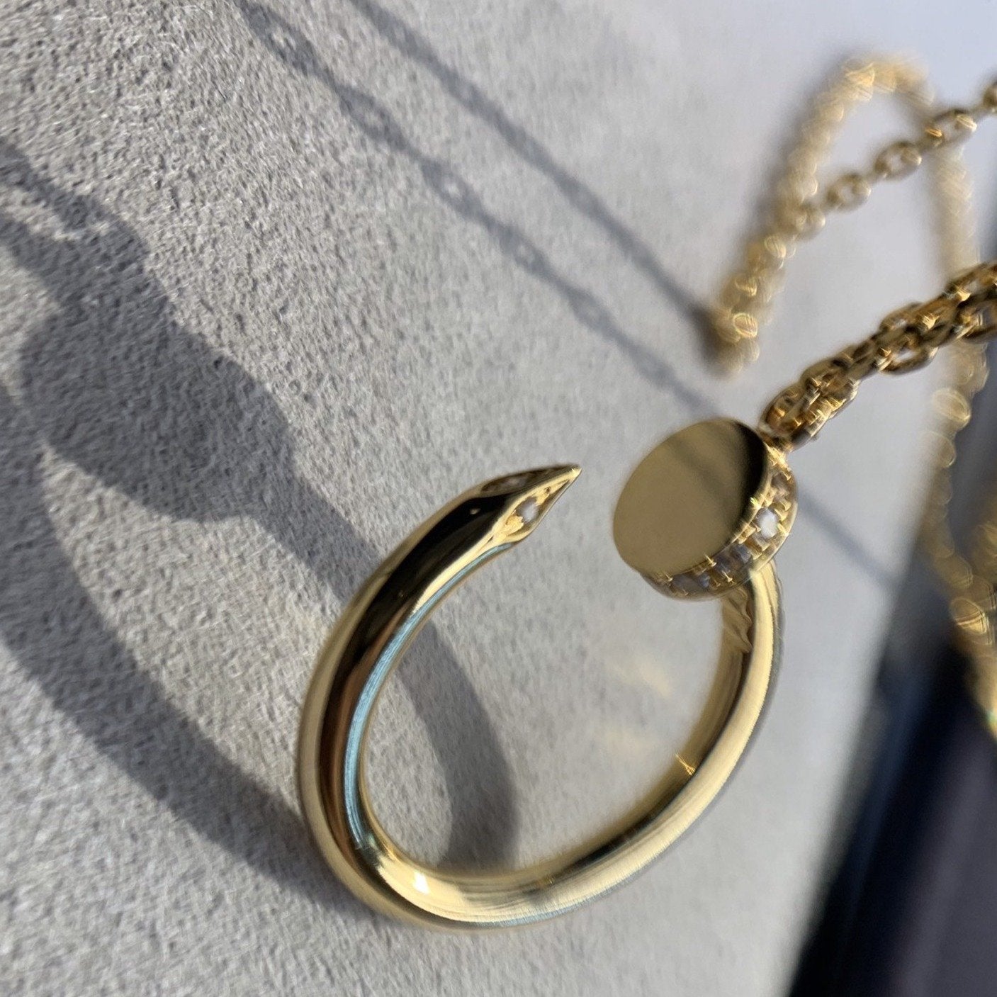 [Perla Lux]JUSTE NECKLACE GOLD