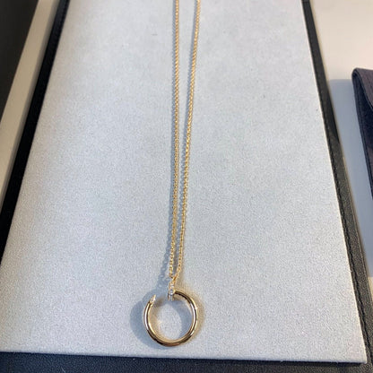 [Perla Lux]JUSTE NECKLACE PINK GOLD
