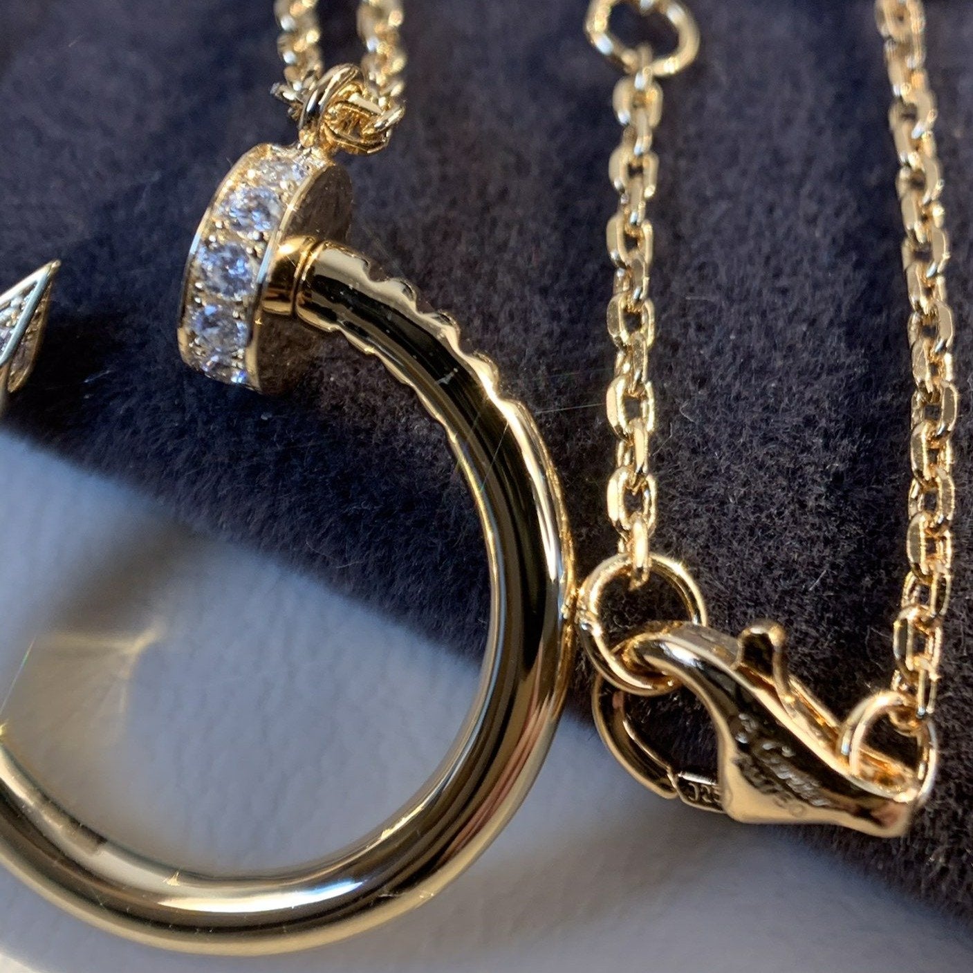 [Perla Lux]JUSTE NECKLACE PINK GOLD