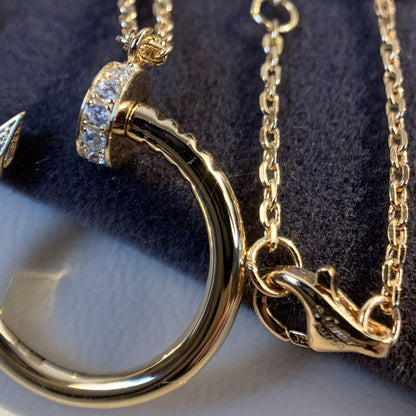 [Perla Lux]JUSTE NECKLACE PINK GOLD