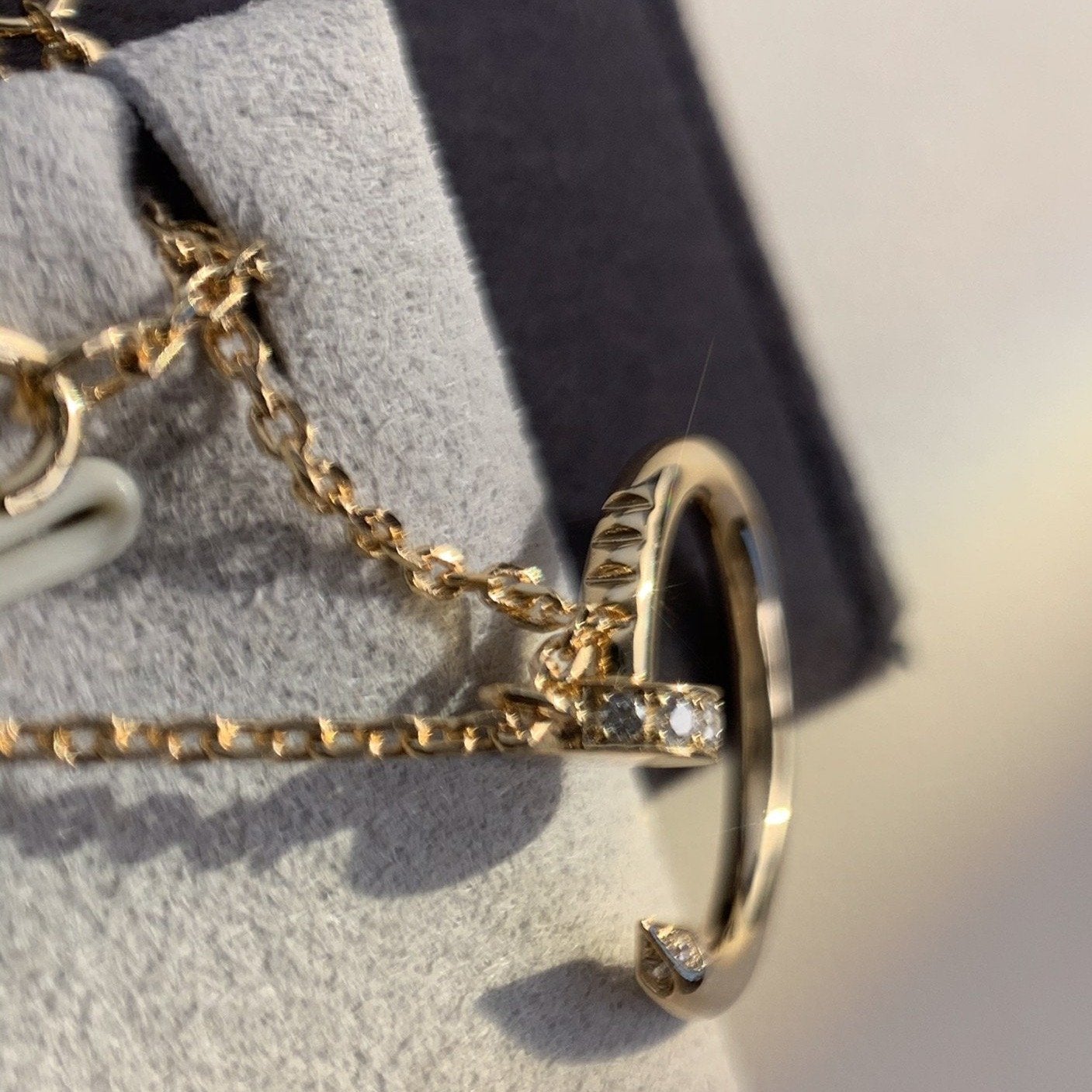 [Perla Lux]JUSTE NECKLACE PINK GOLD