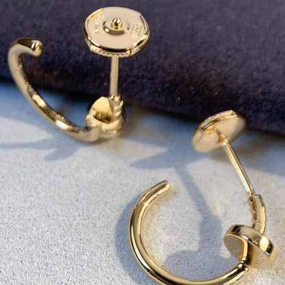 [Perla Lux]JUSTE EARRINGS PINK GOLD