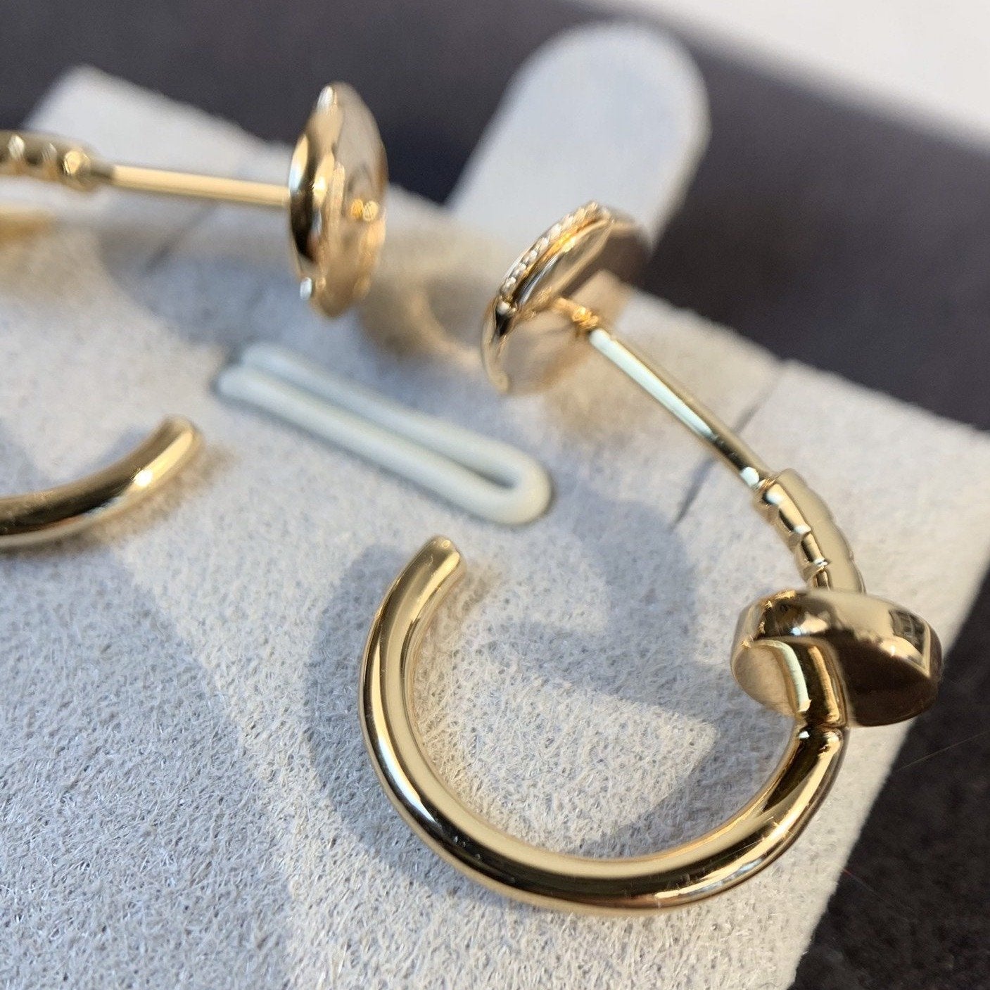[Perla Lux]JUSTE EARRINGS PINK GOLD