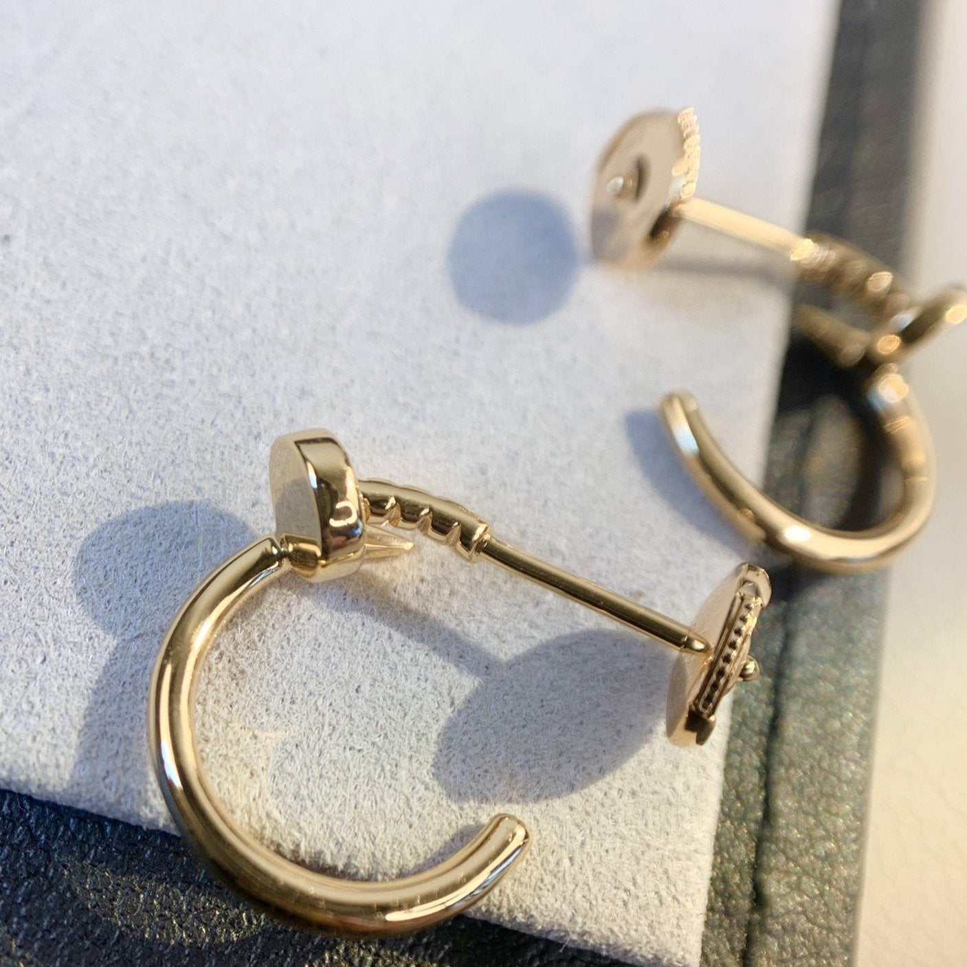 [Perla Lux]JUSTE EARRINGS PINK GOLD