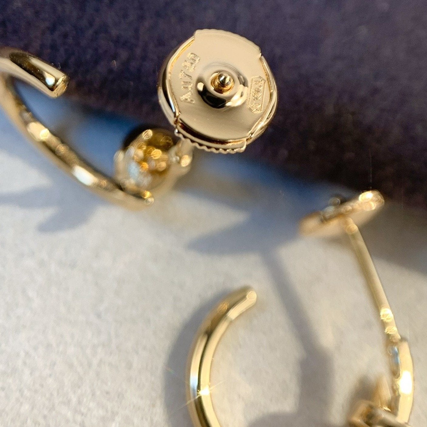 [Perla Lux]JUSTE EARRINGS PINK GOLD