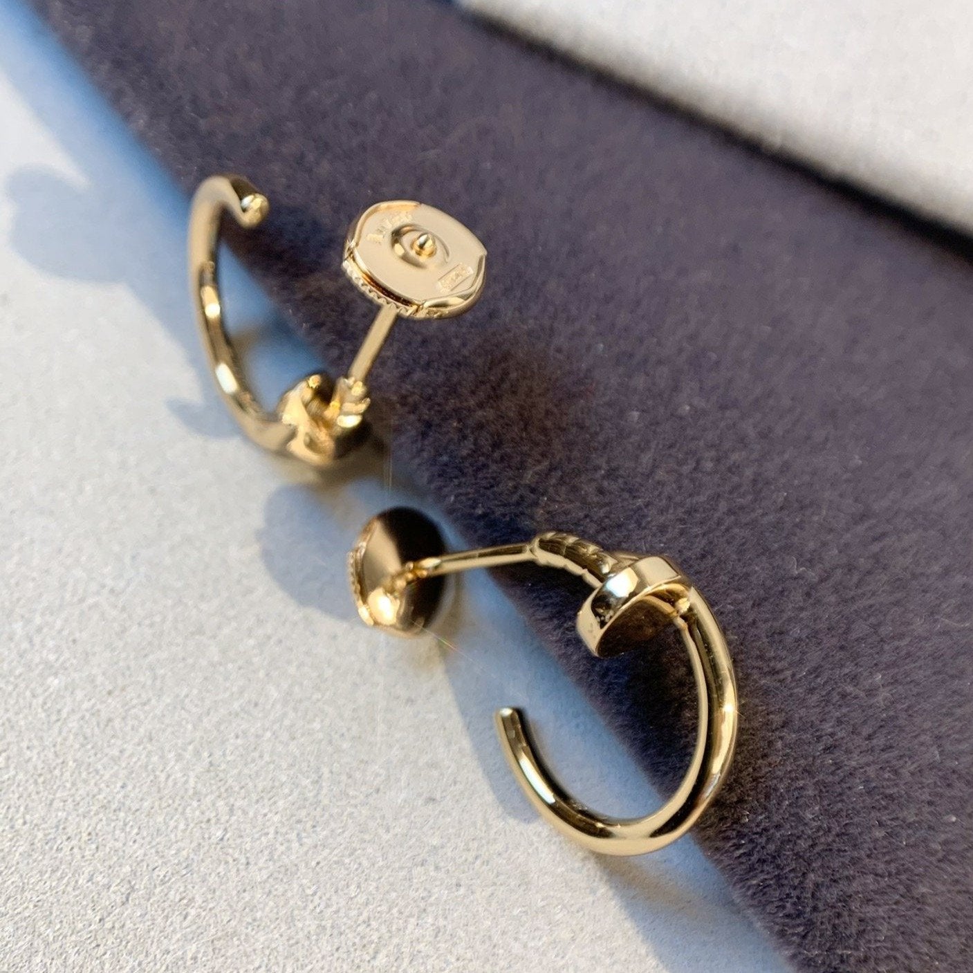 [Perla Lux]JUSTE EARRINGS PINK GOLD