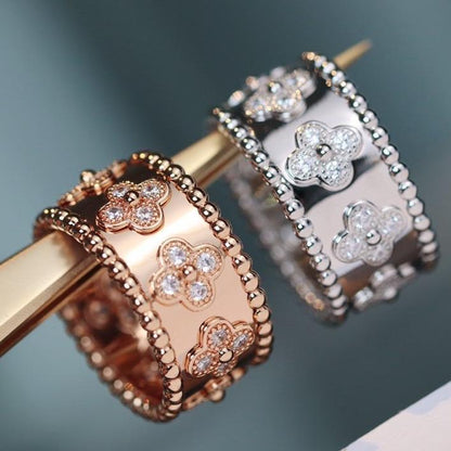 [Perla Lux]CLOVER KALEIDOSCOPE RING 10MM