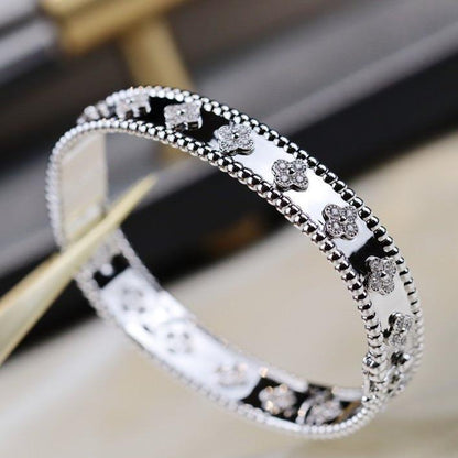 [Perla Lux]CLOVER BRACELET 8MM DIAMONDS