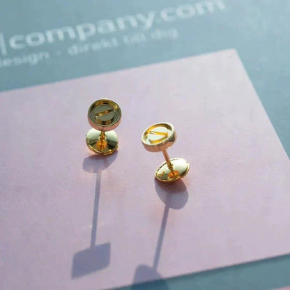 [Perla Lux]LOVE EARRINGS GOLD 10MM