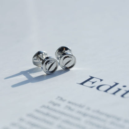 [Perla Lux]LOVE EARRINGS SILVER 10MM