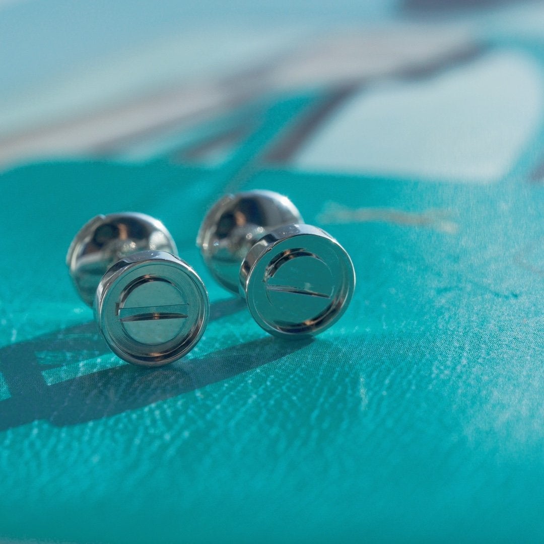 [Perla Lux]LOVE EARRINGS SILVER 10MM